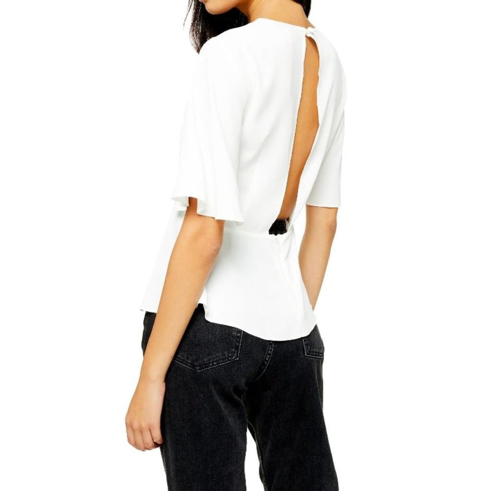 TOPSHOP Austin Plain Blouse 2